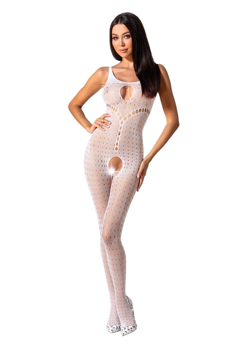weißer ouvert Bodystocking BS078 von Passion weißer ouvert Bodystocking BS078 von Passion